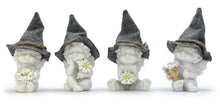 Lade das Bild in den Galerie-Viewer, Engelchen "Igor" Edelweiss Sitzend 4 Stk.