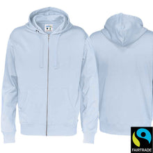 Lade das Bild in den Galerie-Viewer, Kapuzenjacke Sky Blue, Fairtrade