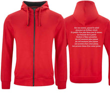 Lade das Bild in den Galerie-Viewer, Kapuzenjacke Unisex Nationalhymne