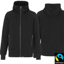 Lade das Bild in den Galerie-Viewer, Kapuzenjacke in schwerer Qualität in Schwarz