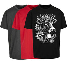 Lade das Bild in den Galerie-Viewer, Oversize T-Shirt mit Kuh