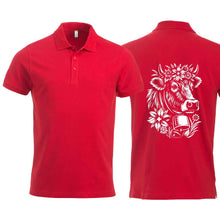 Lade das Bild in den Galerie-Viewer, Polo Alpen-Kuh, Rot, Rücken gross