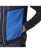 Load image into Gallery viewer, Leichtes Strick Gilet Regatta Unisex Blue/Navy Reissverschluss