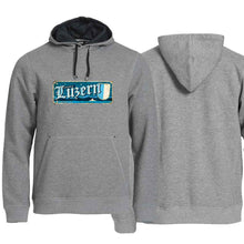 Lade das Bild in den Galerie-Viewer, Hoodie Grau, Luzern Wappen / Schild