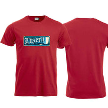 Lade das Bild in den Galerie-Viewer, T-Shirt Rot, Luzern Wappen / Schild