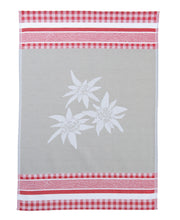 Lade das Bild in den Galerie-Viewer, Edelweiss Küchentuch Rot