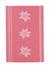 Lade das Bild in den Galerie-Viewer, Berg-Edelweiss Küchentuch Rot