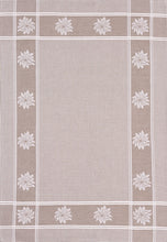 Lade das Bild in den Galerie-Viewer, Edelweiss Bordüre Waffeltuch Taube