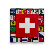 Load image into Gallery viewer, Magnet Schweiz mit Kantonen