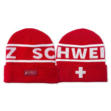 Lade das Bild in den Galerie-Viewer, Gestrickte Mütze SCHWEIZ