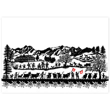 Lade das Bild in den Galerie-Viewer, Papiertischset 1 SWISS TRADITION