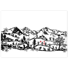 Lade das Bild in den Galerie-Viewer, Papiertischset 1 SWISS TRADITION