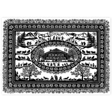 Lade das Bild in den Galerie-Viewer, Papiertischset 2 SW SWISS TRADITION