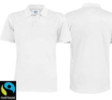 Lade das Bild in den Galerie-Viewer, Polo Weiss, Fairtrade