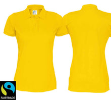 Lade das Bild in den Galerie-Viewer, Polo Women Gelb, Fairtrade