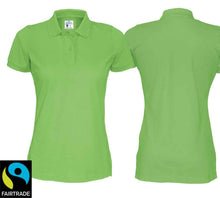 Lade das Bild in den Galerie-Viewer, Polo Women Grün, Fairtrade