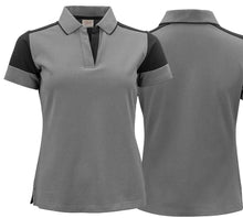 Lade das Bild in den Galerie-Viewer, Polo Activewear Damen Grau Schwarz