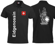 Lade das Bild in den Galerie-Viewer, Polo Unisex Helvetia Black Edition