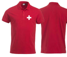 Lade das Bild in den Galerie-Viewer, Polo mit Schweizerkreuz klein