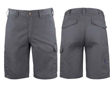 Load image into Gallery viewer, Arbeitshose kurz Allzweck Projob Herren Grau