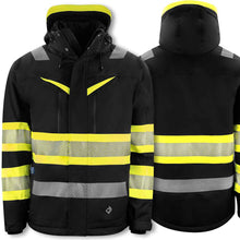 Lade das Bild in den Galerie-Viewer, Projob gefütterte Wind- & Wasserdichte Jacke Klasse 1