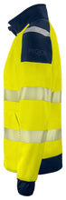 Load image into Gallery viewer, Projob Full Zip Sweat Jacke gelbmarine links