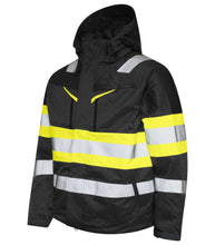 Load image into Gallery viewer, Projob_Gefütterte Funktionsjacke_gelbschwarz_aktion
