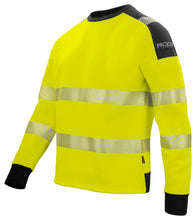 Load image into Gallery viewer, Projob Sweatshirt klasse 3/2 gelbschwarz aktion