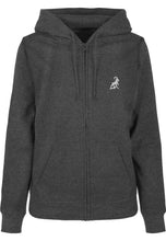 Lade das Bild in den Galerie-Viewer, Kapuzenjacke GrauWomen