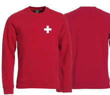Lade das Bild in den Galerie-Viewer, Pullover mit Schweizerkreuz klein