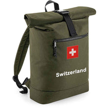 Lade das Bild in den Galerie-Viewer, RollTop Rucksack Schweizerkreuz 20L