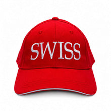 Carica l'immagine nel visualizzatore di Gallery, Cappellino da baseball SWISS ricamato