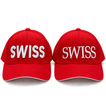 Carica l'immagine nel visualizzatore di Gallery, Cappellino da baseball SWISS ricamato