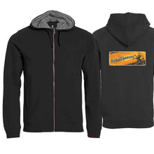 Load image into Gallery viewer, Kapuzenjacke Schwarz, Kanton Schaffhausen Wappen / Schild