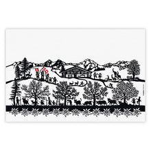 Carica l'immagine nel visualizzatore di Gallery, Scherenschnitt PVC Tischset Tradition 2