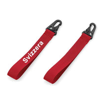 Lade das Bild in den Galerie-Viewer, Schlüsselanhänger Band Rot Svizzera