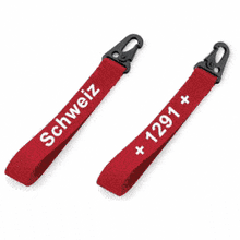 Lade das Bild in den Galerie-Viewer, Schlüsselanhänger Band mit Text