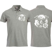 Lade das Bild in den Galerie-Viewer, Polo Schwarznasenschaf, grau, Brust & Rücken