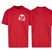 Lade das Bild in den Galerie-Viewer, Oversize T-Shirt Schwarznasenschaf, Rot, Brust klein