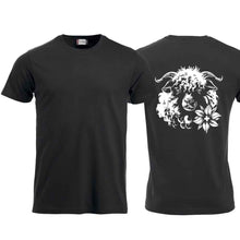Lade das Bild in den Galerie-Viewer, T-Shirt Walliser Schwarznasenschaf, Schwarz, Rücken gross