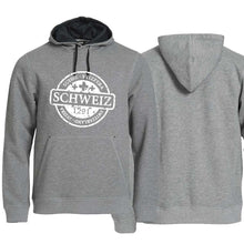 Load image into Gallery viewer, Hoodie Grau, Stempel Schweiz 1291