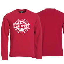 Load image into Gallery viewer, Pullover Rot, Stempel Schweiz 1291