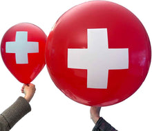 Lade das Bild in den Galerie-Viewer, XXL Ballon mit Schweizerkreuz
