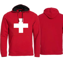 Lade das Bild in den Galerie-Viewer, Hoodie Schweizerkreuz