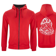 Lade das Bild in den Galerie-Viewer, Kapuzenjacke Schwinger, Rot, Rücken