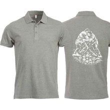 Lade das Bild in den Galerie-Viewer, Polo Schwinger, graumeliert, Rücken