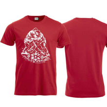 Lade das Bild in den Galerie-Viewer, T-Shirt Schwinger, rot, Brust gross