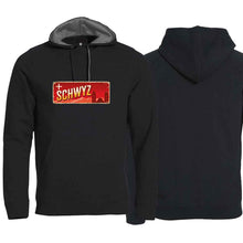 Lade das Bild in den Galerie-Viewer, Hoodie Schwarz, Kanton Schwyz Wappen / Schild