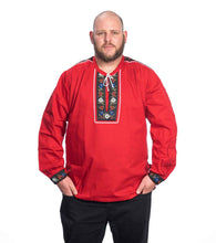 Lade das Bild in den Galerie-Viewer, Sennechutteli / Bluse Herren Rot