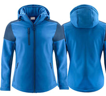 Lade das Bild in den Galerie-Viewer, Softshell Damen Activwear Prime Kobalt Marine